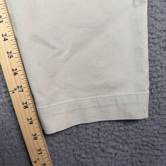 Polo Ralph Lauren Stretch Straight Fit Chino Pants Mens 36x30 Beige Cotton Twill - Picture 10 of 12